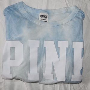 PINK tie dye tshirt